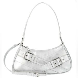 Elegant Silver Women's Shoulder Bag!‎ NWT!